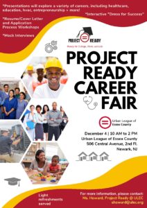 ULEC Project Ready Career Fair Flyer